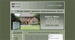 Desktop Screenshot of martinwilsonlaw.com